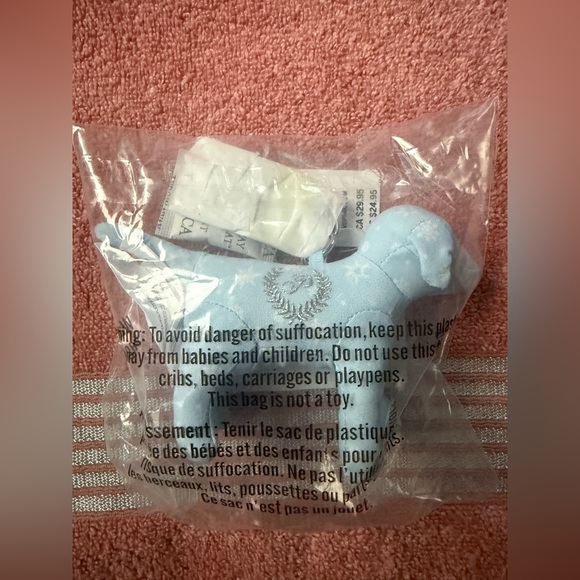 VICTORIA'S SECRET PINK FLORAL MICRO DOG KEYCHAIN - Picture 2 of 9